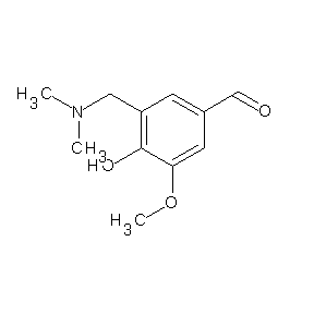 SBB052154 3-[(dimethylamino)methyl]-4-hydroxy-5-methoxybenzaldehyde