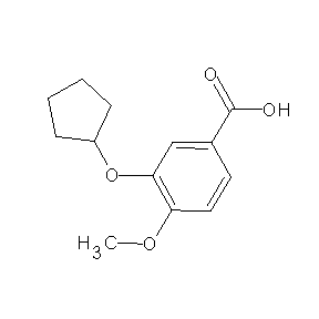 SBB052774 3-cyclopentyloxy-4-methoxybenzoic acid