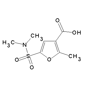 SBB053085 5-[(dimethylamino)sulfonyl]-2-methylfuran-3-carboxylic acid