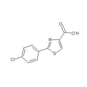 SBB053156 2-(4-chlorophenyl)-1,3-thiazole-4-carboxylic acid
