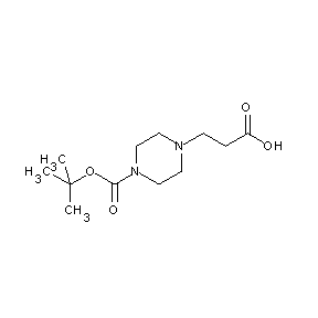 SBB053346 3-{4-[(tert-butyl)oxycarbonyl]piperazinyl}propanoic acid