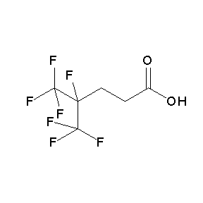 SBB053603 4,5,5,5-tetrafluoro-4-(trifluoromethyl)pentanoic acid