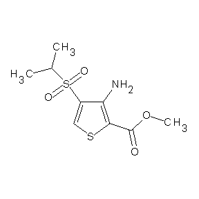 SBB053888 methyl 3-amino-4-[(methylethyl)sulfonyl]thiophene-2-carboxylate