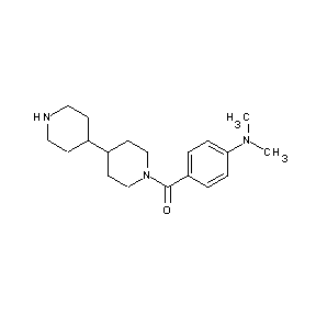 SBB055125 4-(dimethylamino)phenyl 4-(4-piperidyl)piperidyl ketone