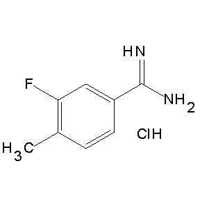 SBB055500 3-fluoro-4-methylbenzenecarboxamidine, chloride