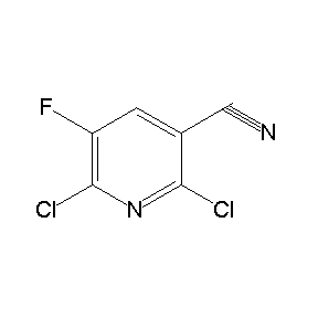 SBB055541 2,6-dichloro-5-fluoropyridine-3-carbonitrile