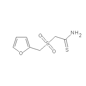 SBB055780 2-amino-1-[(2-furylmethyl)sulfonyl]ethane-2-thione