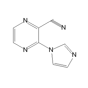 SBB055881 3-imidazolylpyrazine-2-carbonitrile