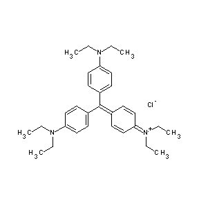 SBB057285 (4-{bis[4-(diethylamino)phenyl]methylene}cyclohexa-2,5-dienylidene)diethylamin e, chloride