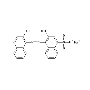 SBB057649 3-hydroxy-4-[(2-hydroxynaphthyl)diazenyl]naphthalenesulfonic acid, sodium salt