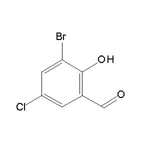 SBB063765 3-bromo-5-chloro-2-hydroxybenzaldehyde