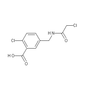 SBB071537 2-chloro-5-[(2-chloroacetylamino)methyl]benzoic acid
