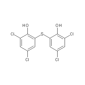 SBB071906 6-(3,5-dichloro-2-hydroxyphenylthio)-2,4-dichlorophenol