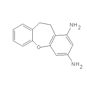 SBB071931 10H,11H-dibenzo[b,f]oxepin-1,3-diamine