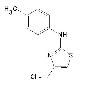 SBB072296 [4-(chloromethyl)(1,3-thiazol-2-yl)](4-methylphenyl)amine