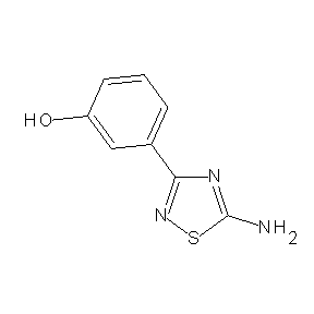 SBB073176 3-(5-amino-1,2,4-thiadiazol-3-yl)phenol