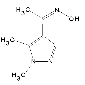 SBB073506 1-(1,5-dimethylpyrazol-4-yl)-1-(hydroxyimino)ethane