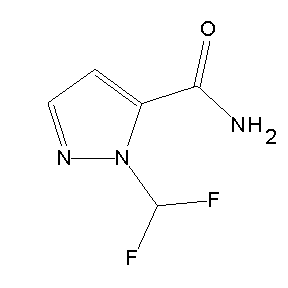 SBB073535 1-(difluoromethyl)pyrazole-5-carboxamide