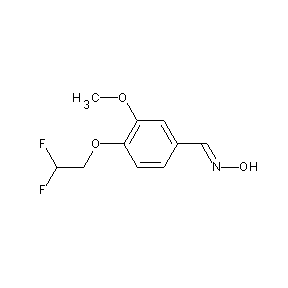 SBB073550 [4-(2,2-difluoroethoxy)-3-methoxyphenyl](hydroxyimino)methane