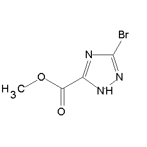 SBB074229 methyl 3-bromo-1H-1,2,4-triazole-5-carboxylate