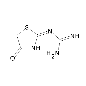 SBB076216 2-(4-oxo-1,3-thiazolidin-2-ylidene)-2-azaethanamidine
