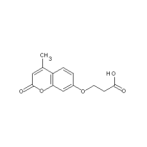 SBB076567 3-(4-methyl-2-oxochromen-7-yloxy)propanoic acid