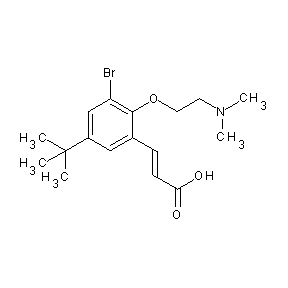 SBB077497 (2E)-3-{2-[2-(dimethylamino)ethoxy]-5-(tert-butyl)-3-bromophenyl}prop-2-enoic acid