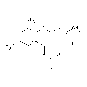 SBB077521 (2E)-3-{2-[2-(dimethylamino)ethoxy]-3,5-dimethylphenyl}prop-2-enoic acid
