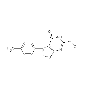 SBB078066 2-(chloromethyl)-5-(4-methylphenyl)-3-hydrothiopheno[2,3-d]pyrimidin-4-one