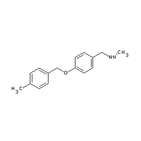 SBB078409 methyl({4-[(4-methylphenyl)methoxy]phenyl}methyl)amine
