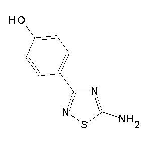 SBB079010 4-(5-amino-1,2,4-thiadiazol-3-yl)phenol