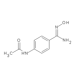 SBB079083 N-[4-(amino(hydroxyimino)methyl)phenyl]acetamide