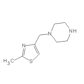 SBB079299 2-methyl-4-(piperazinylmethyl)-1,3-thiazole