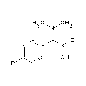 SBB079513 2-(dimethylamino)-2-(4-fluorophenyl)acetic acid