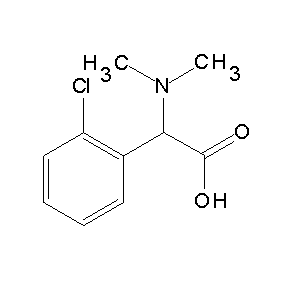 SBB079544 2-(dimethylamino)-2-(2-chlorophenyl)acetic acid