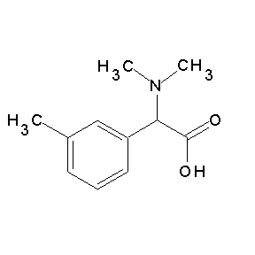 SBB079561 2-(dimethylamino)-2-(3-methylphenyl)acetic acid