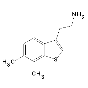 SBB079601 2-(6,7-dimethylbenzo[b]thiophen-3-yl)ethylamine
