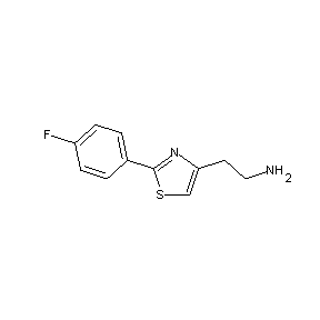 SBB079609 2-[2-(4-fluorophenyl)-1,3-thiazol-4-yl]ethylamine
