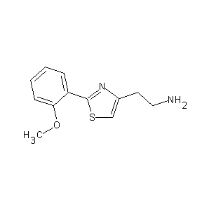 SBB079610 2-[2-(2-methoxyphenyl)-1,3-thiazol-4-yl]ethylamine
