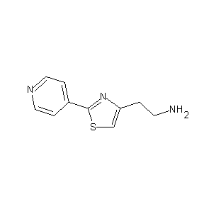 SBB079613 2-(2-(4-pyridyl)-1,3-thiazol-4-yl)ethylamine