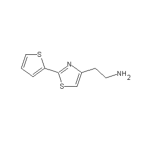 SBB079614 2-(2-(2-thienyl)-1,3-thiazol-4-yl)ethylamine