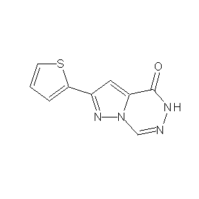SBB079636 2-(2-thienyl)-5H-pyrazolo[1,5-d]1,2,4-triazin-4-one