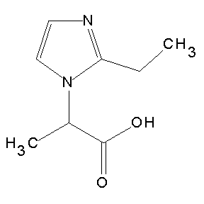 SBB079680 2-(2-ethylimidazolyl)propanoic acid