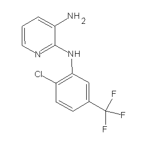 SBB079772 (3-amino(2-pyridyl))[2-chloro-5-(trifluoromethyl)phenyl]amine