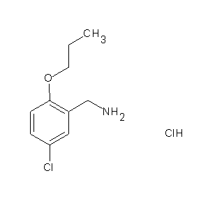 SBB080388 (5-chloro-2-propoxyphenyl)methylamine, chloride