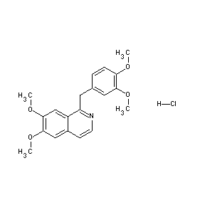 SBB080541 4-[(6,7-dimethoxyisoquinolyl)methyl]-1,2-dimethoxybenzene, chloride
