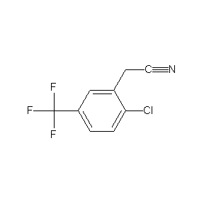 SBB095830 2-[2-chloro-5-(trifluoromethyl)phenyl]ethanenitrile