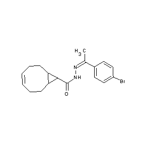 ST000004 N-[(1Z)-2-(4-bromophenyl)-1-azaprop-1-enyl]bicyclo[6.1.0]non-4-en-9-ylcarboxam ide