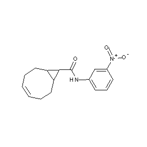 ST000006 bicyclo[6.1.0]non-4-en-9-yl-N-(3-nitrophenyl)carboxamide