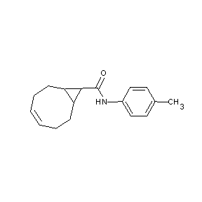 ST000008 bicyclo[6.1.0]non-4-en-9-yl-N-(4-methylphenyl)carboxamide